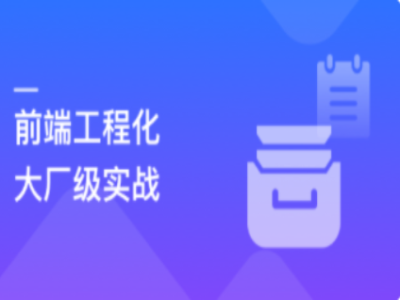 吃透前端工程化大厂级实战项目以战带练|MK|完结